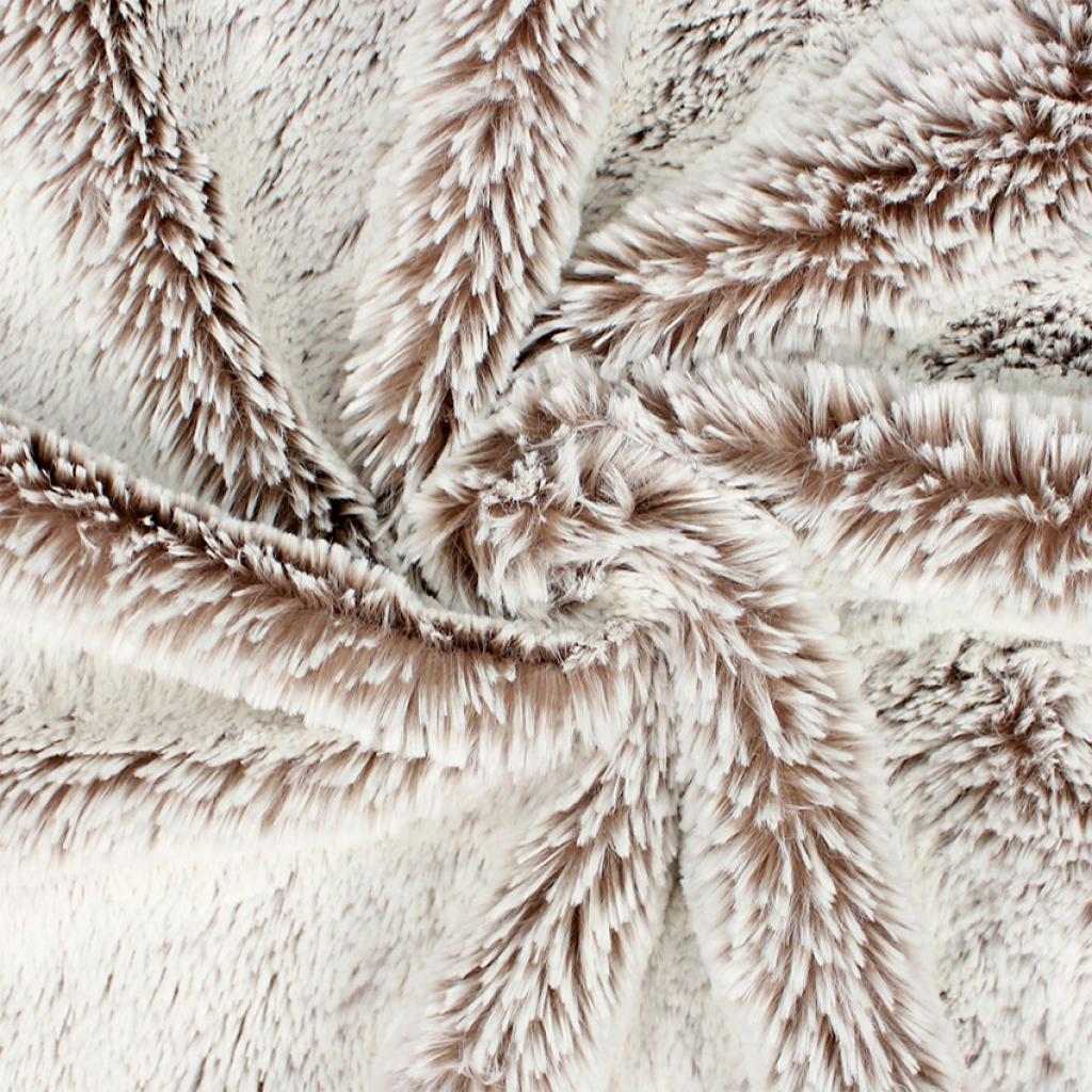 Plüschstoff Shaggy75x100cm mokka braun Diip Dye – Kullaloo
